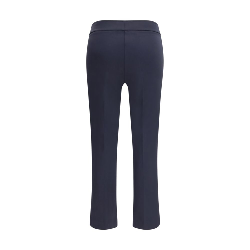 Blue Polyamide Casual Pants - ventzia