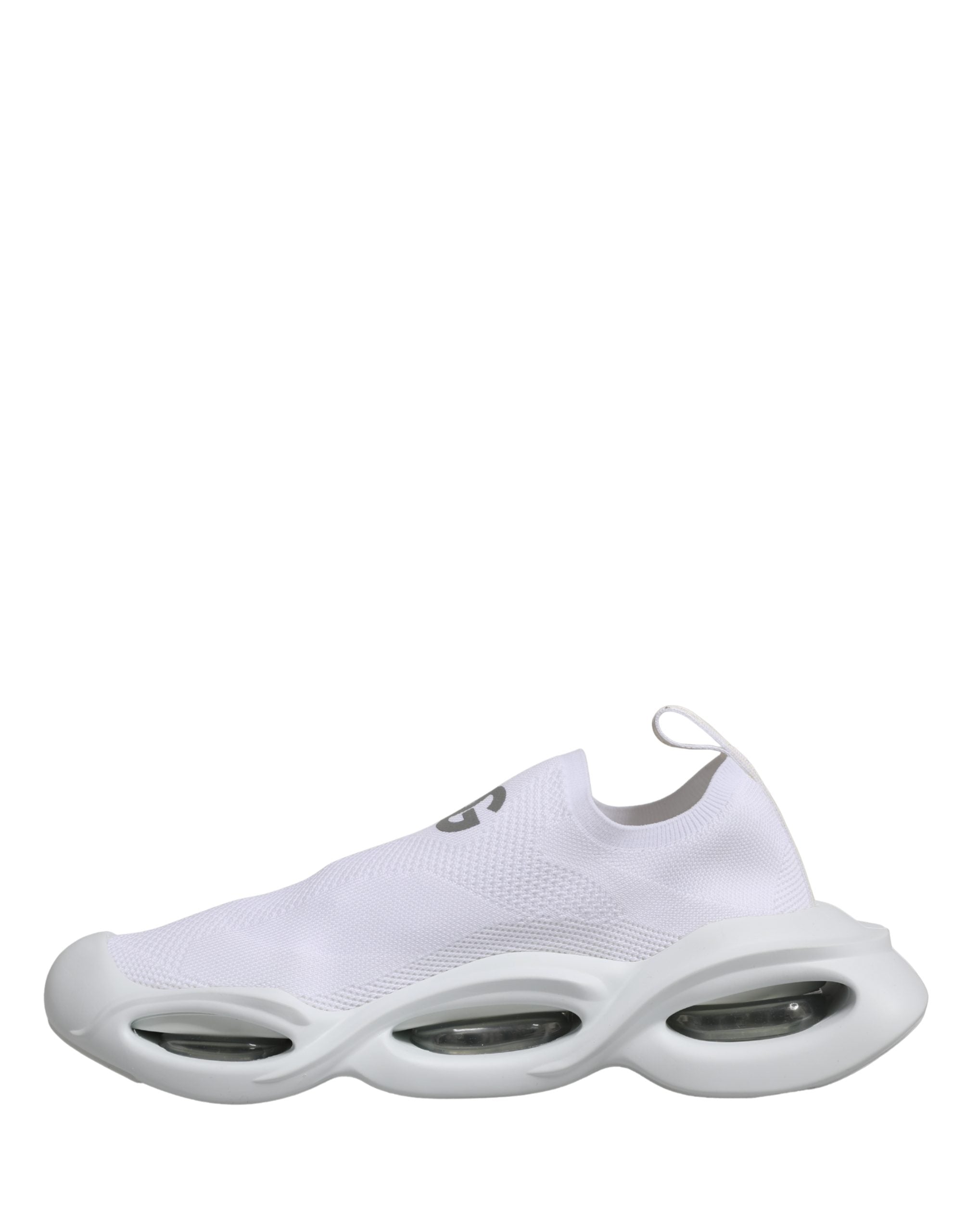White Slip On Wave Low Top Sneakers Shoes - ventzia