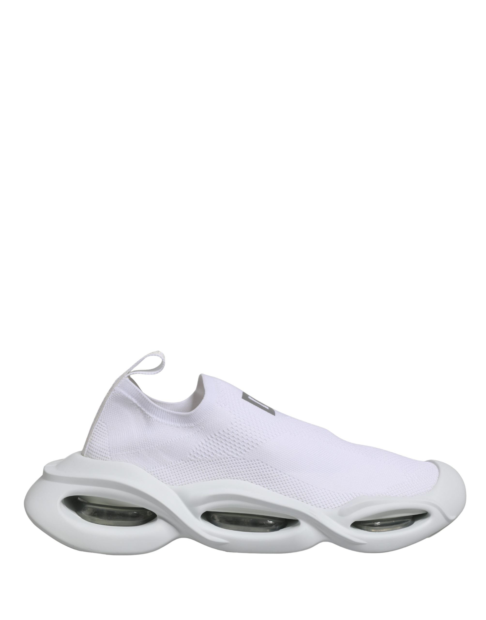 White Slip On Wave Low Top Sneakers Shoes - ventzia