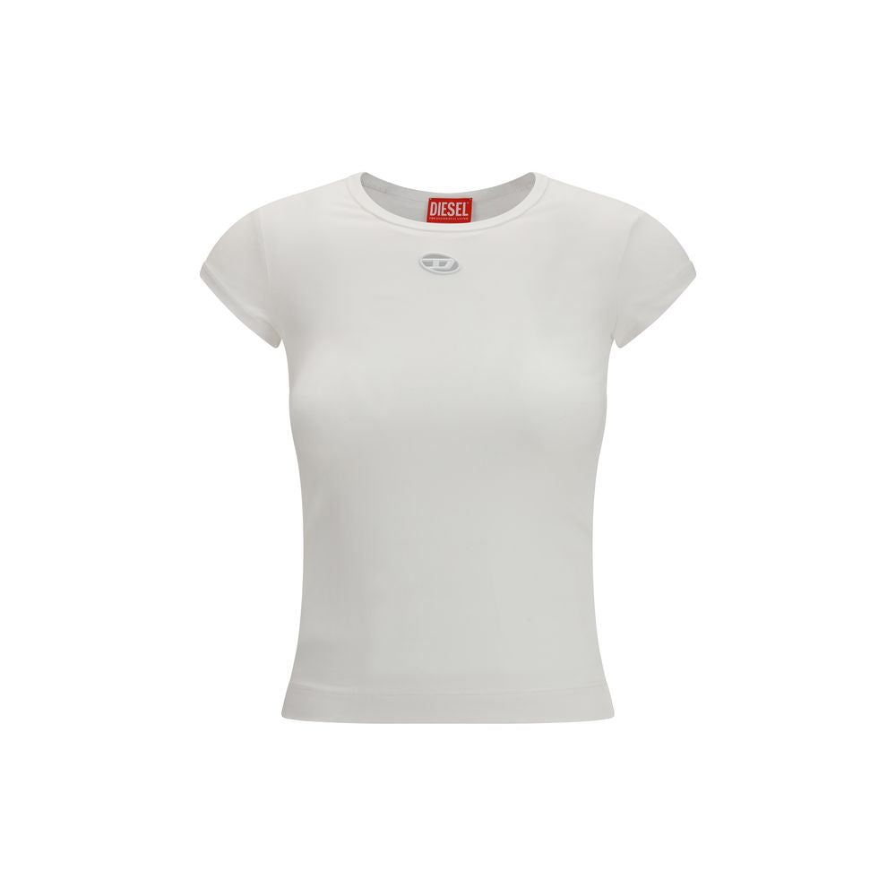 White Cotton T-Shirt - ventzia