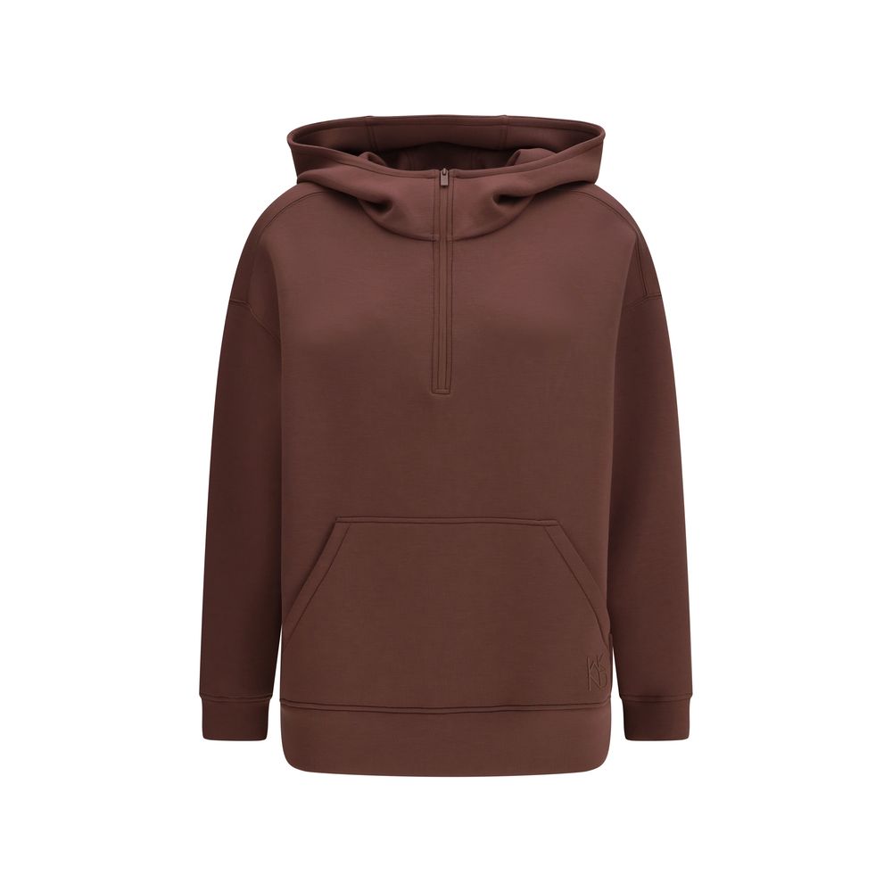 Brown Modal Sweatshirt - ventzia