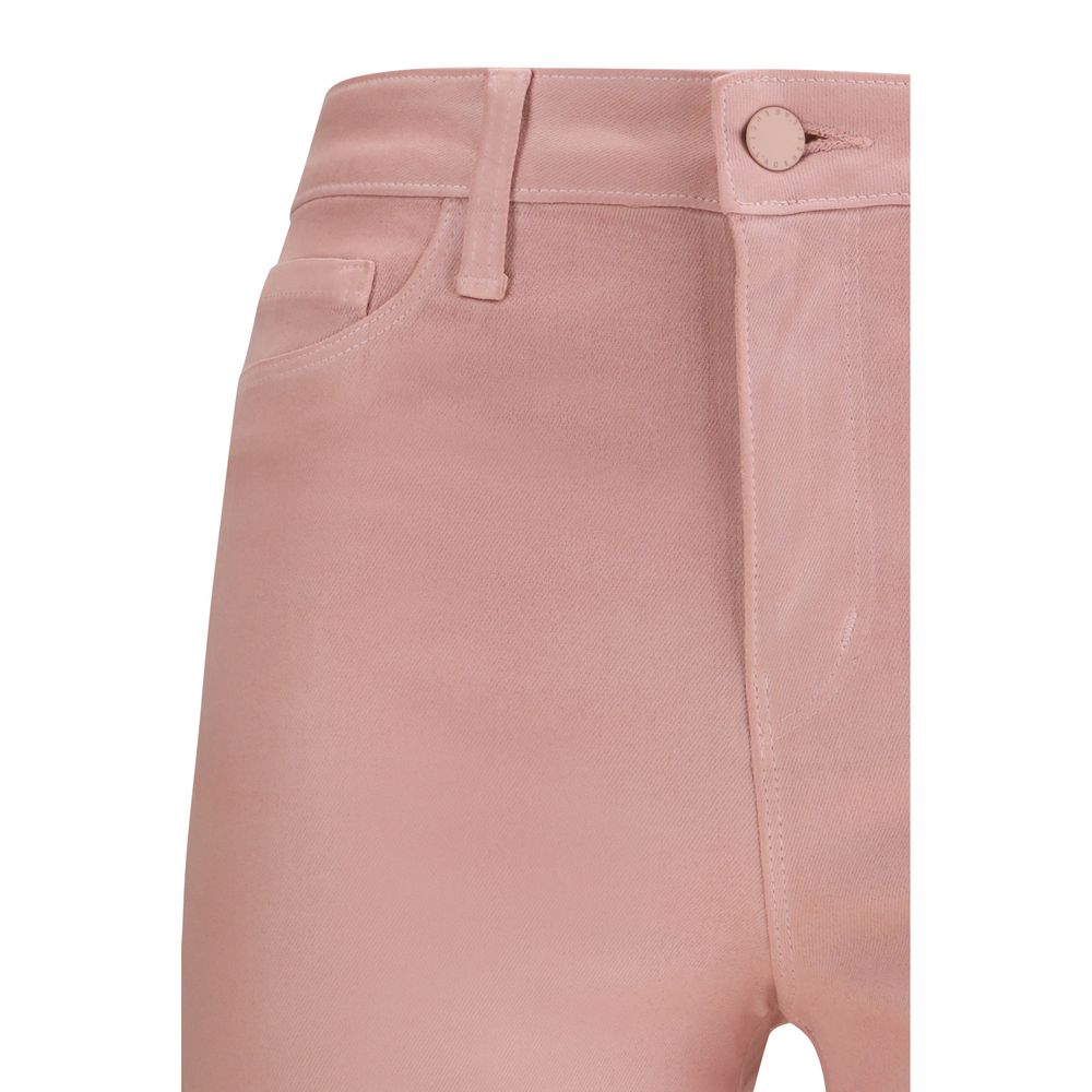 Multicolor Cotton Flared Pants - ventzia