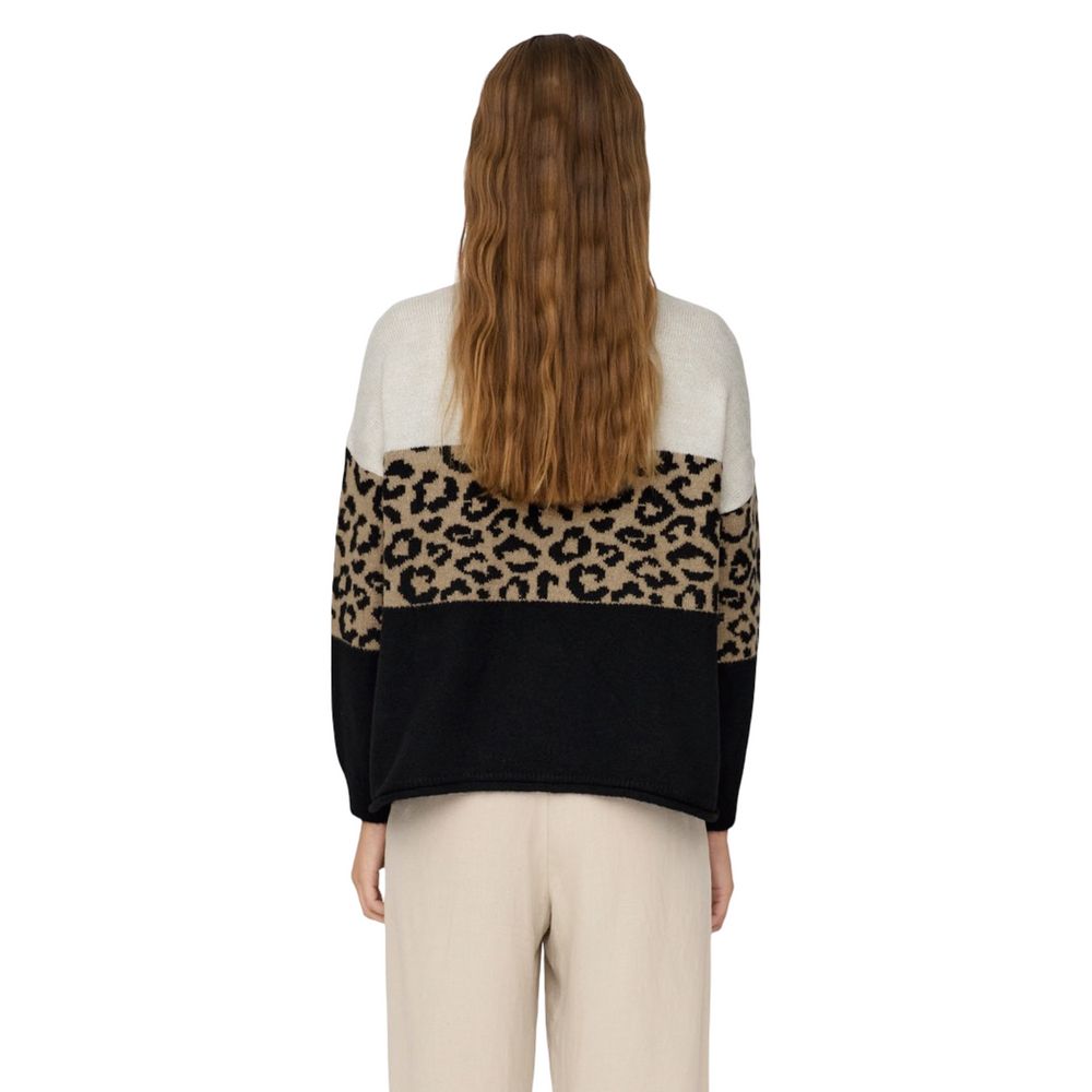 Bicolor Marabou Sweatshirt - ventzia