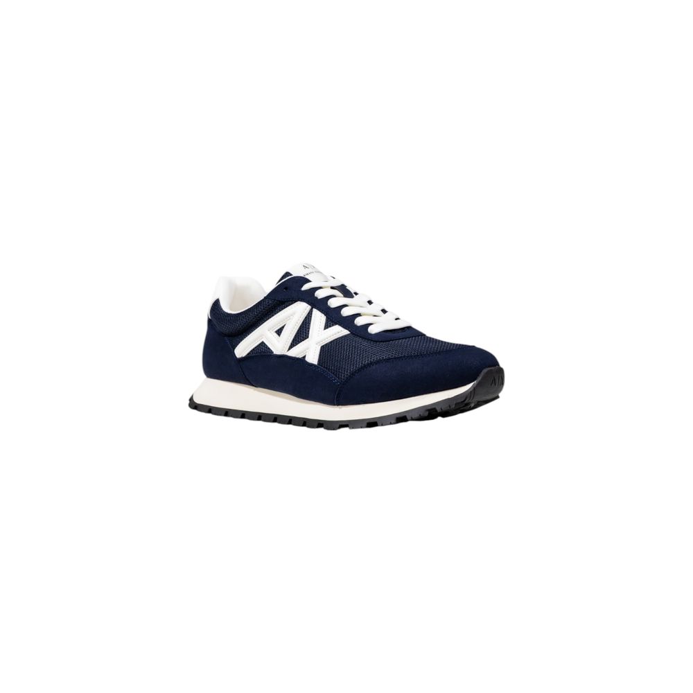 Bicolor Polyester Athletic Sneakers - ventzia