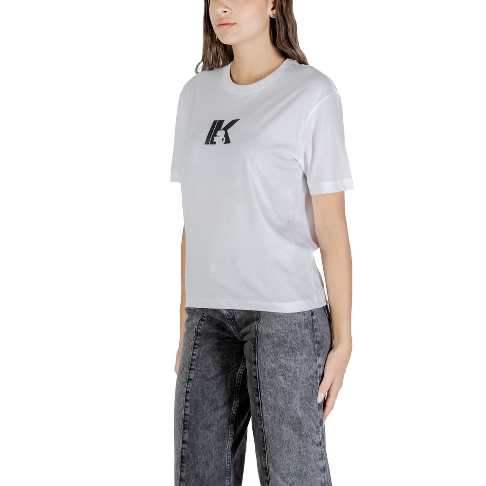 White Cotton T-Shirt - ventzia