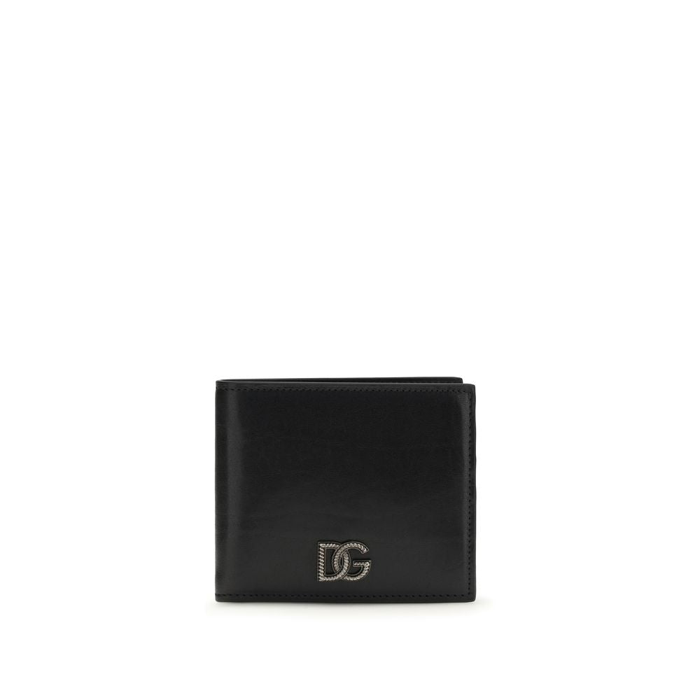 Black Calf Leather Bos Taurus Wallet - ventzia