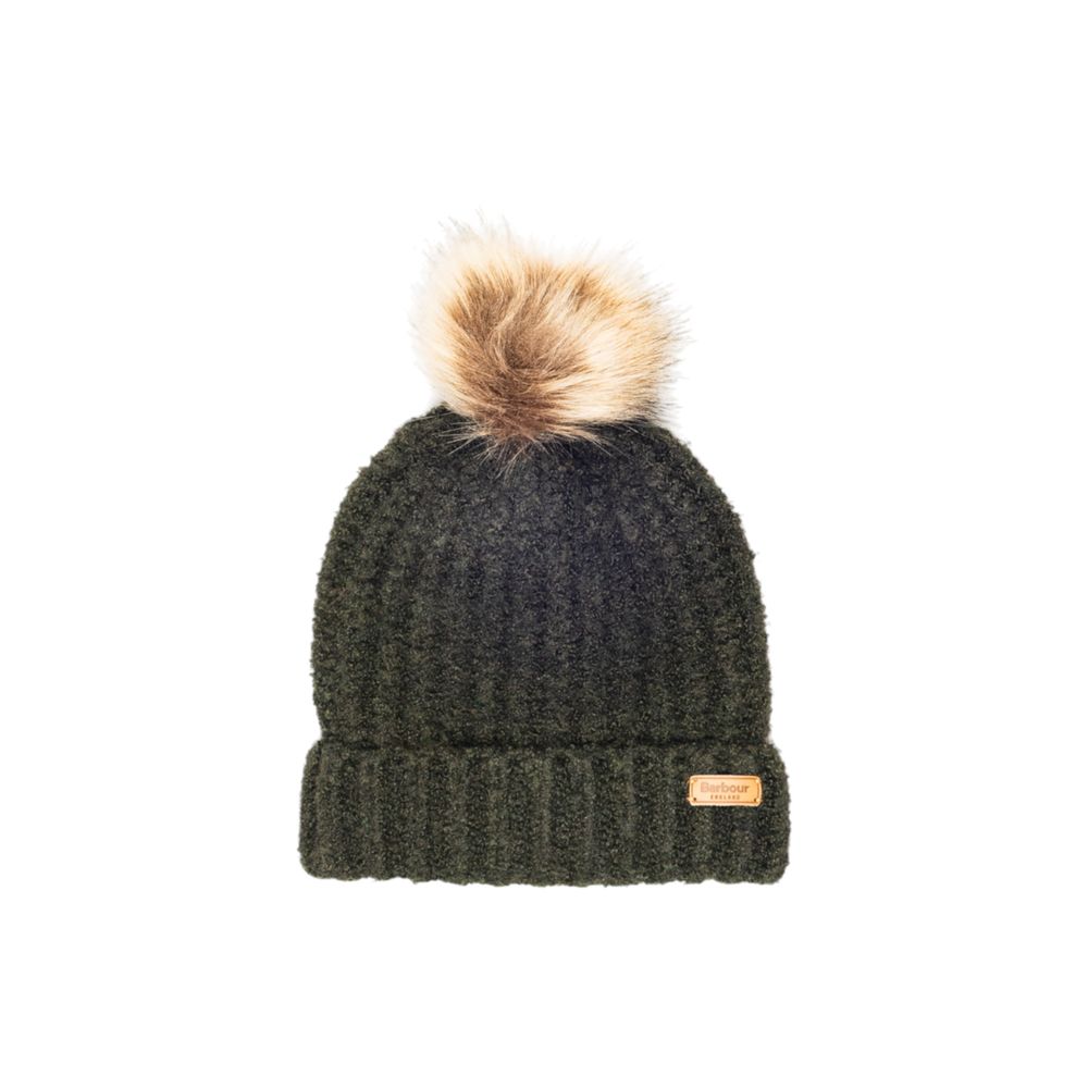 Green Polyester Beanie - ventzia