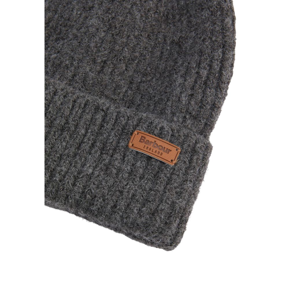 Gray Polyester Beanie - ventzia