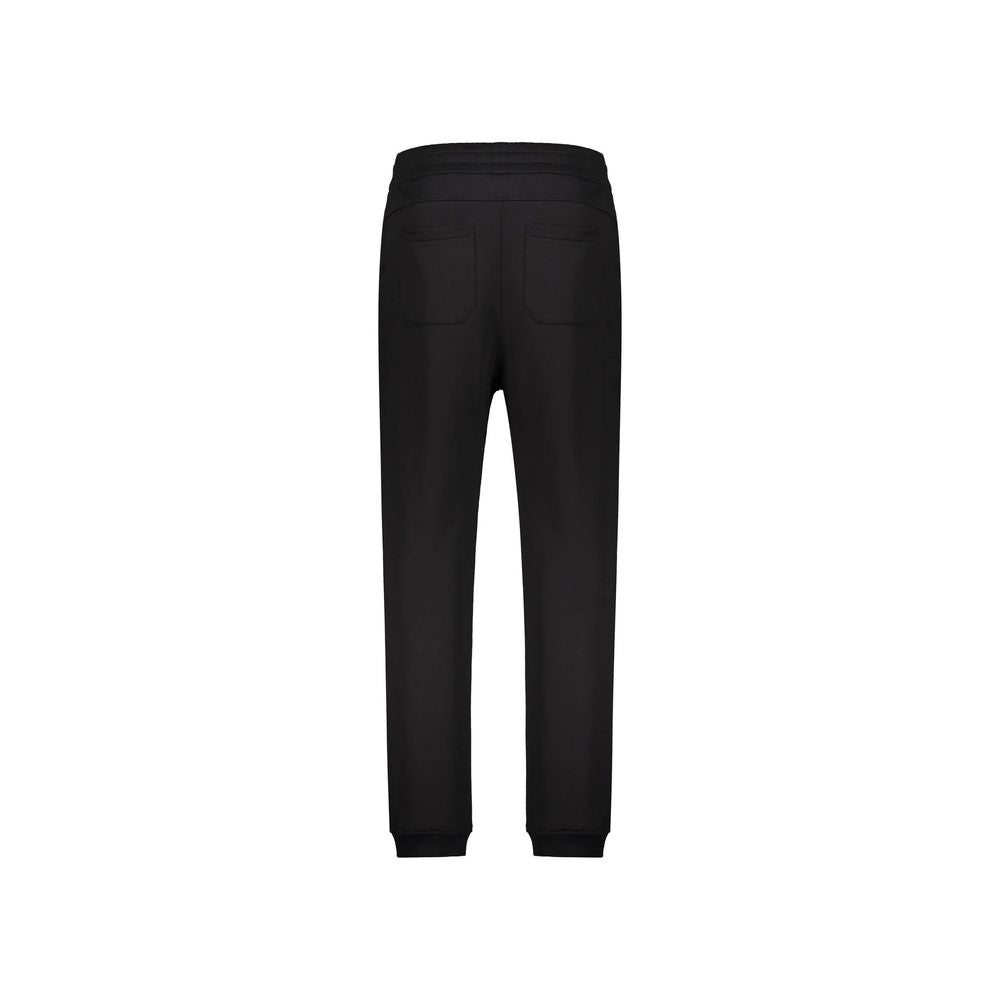 Black Cotton Joggers (Workout Pants) - ventzia