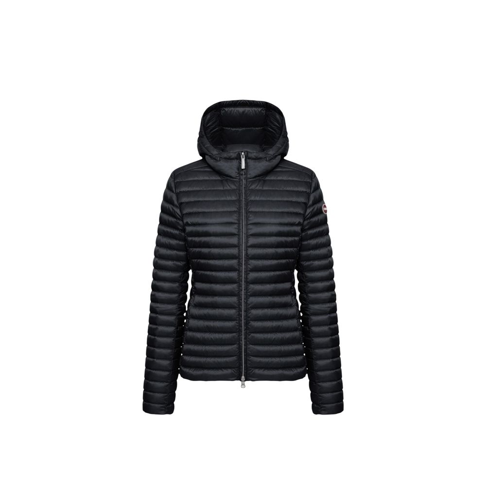 Black Polyamide Coat - ventzia