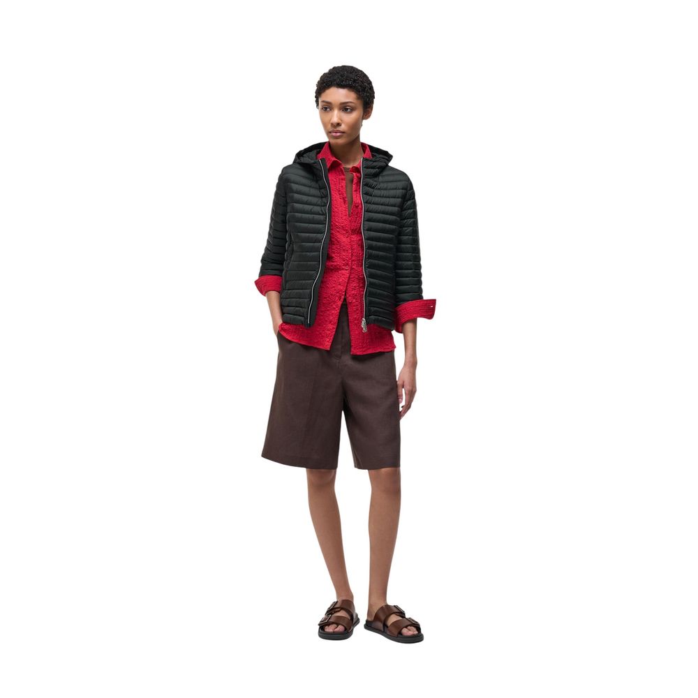 Black Polyamide Shell Jacket - ventzia