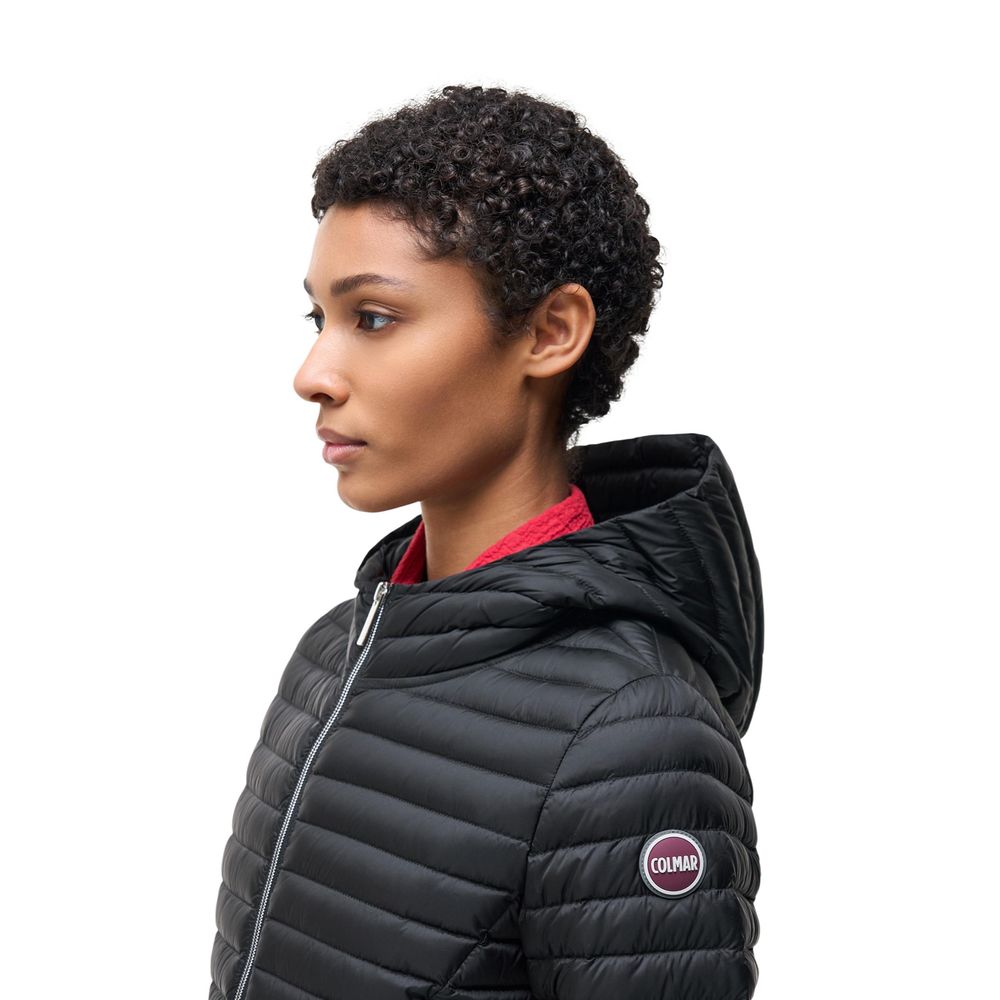 Black Polyamide Shell Jacket - ventzia