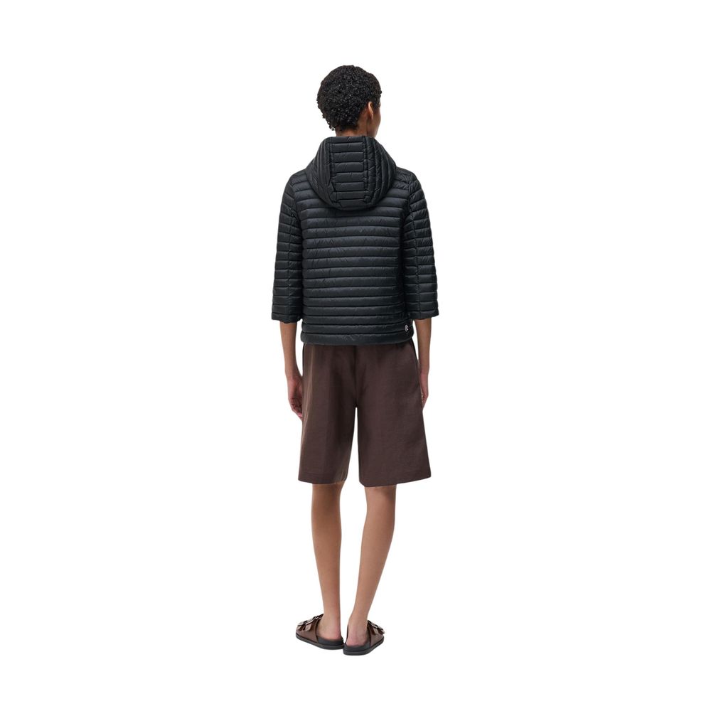 Black Polyamide Shell Jacket - ventzia