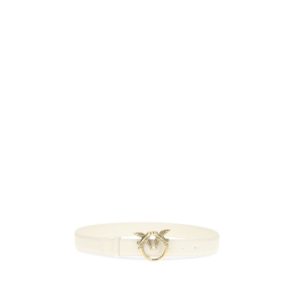White Calf Leather Bos Taurus Regular Belt - ventzia