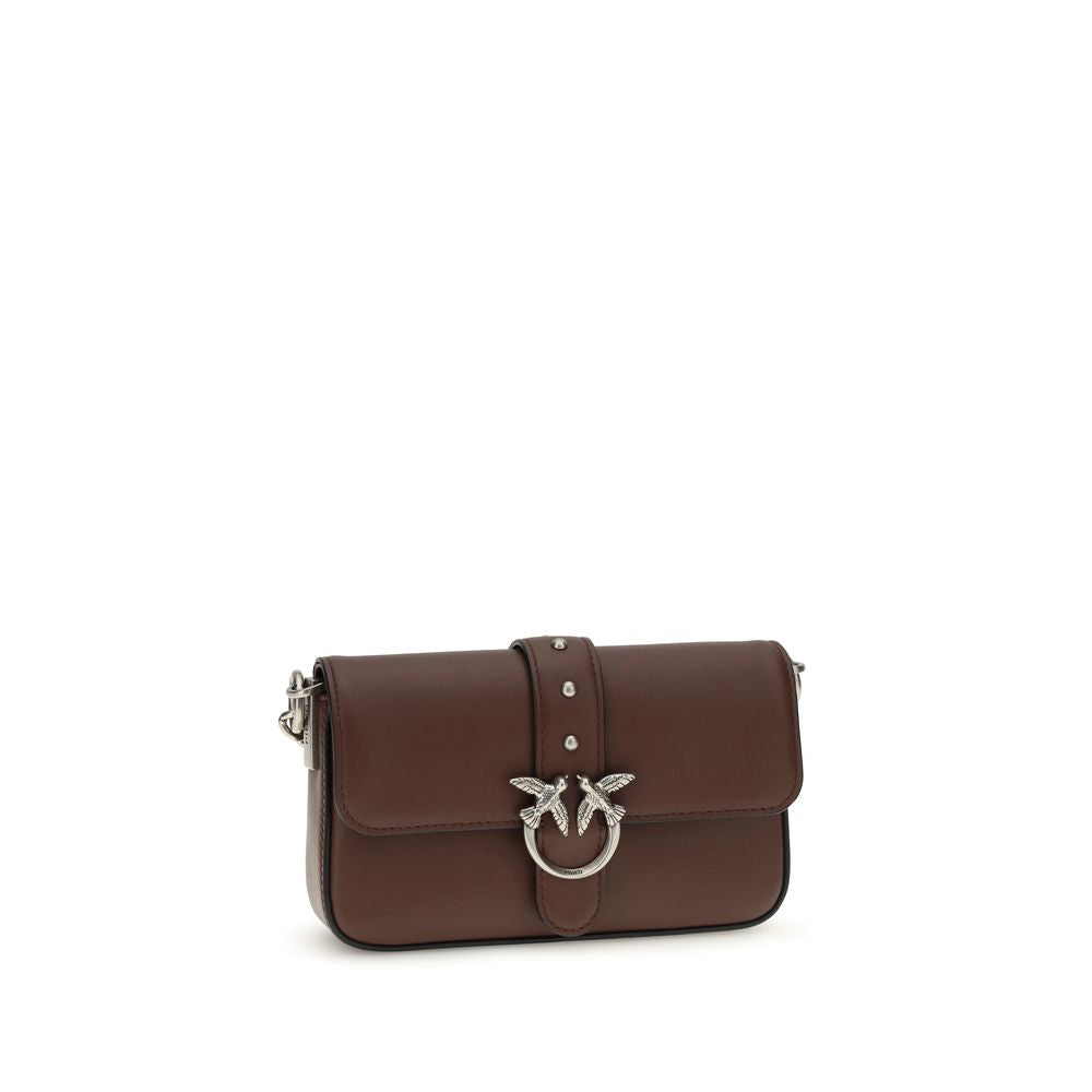 Brown Calf Leather Bos Taurus Shoulder Bag - ventzia