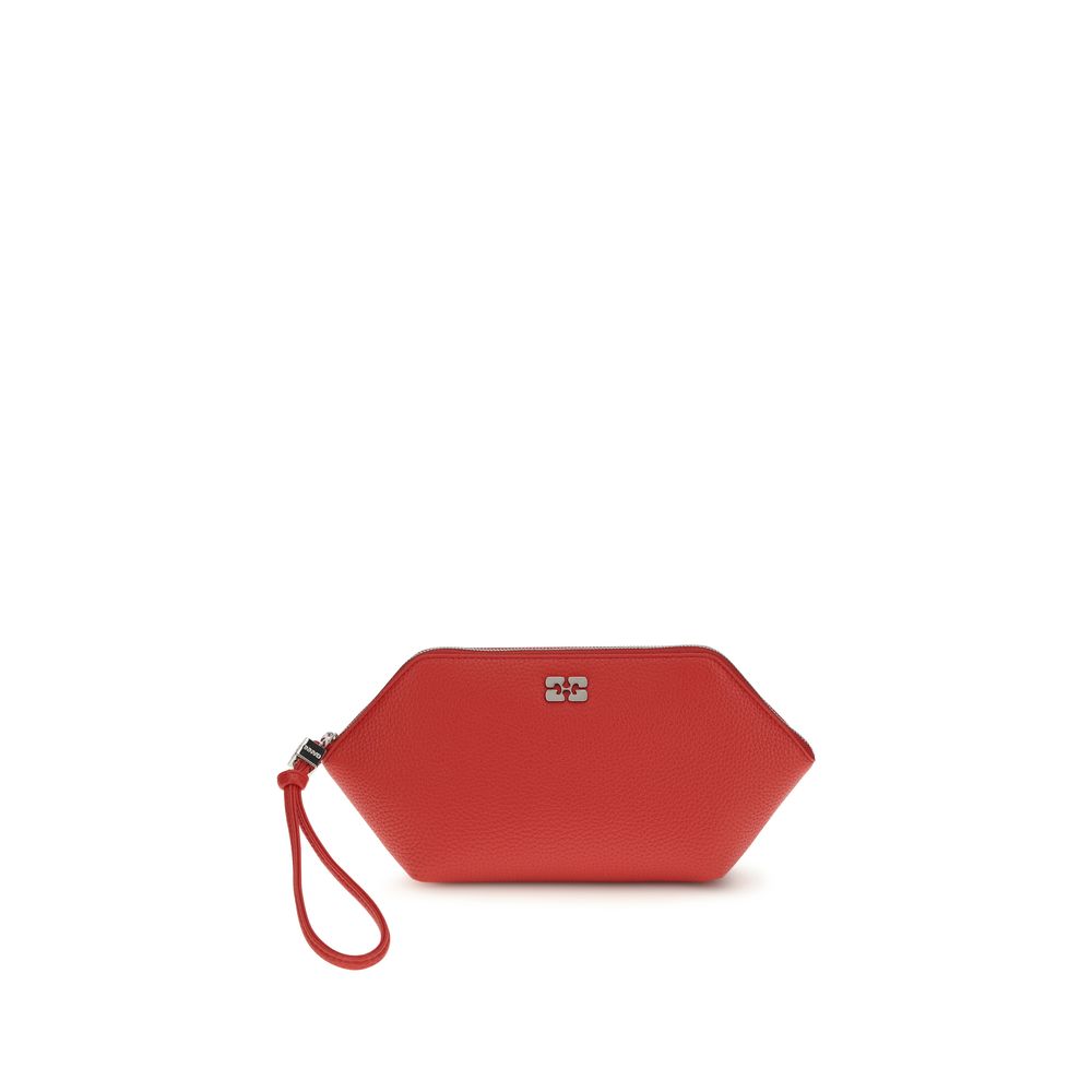 Multicolor Recycled Leather Clutch Bag - ventzia
