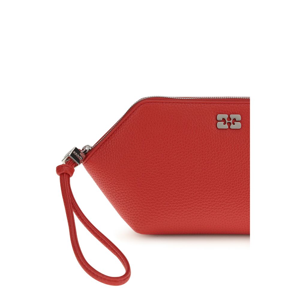 Multicolor Recycled Leather Clutch Bag - ventzia