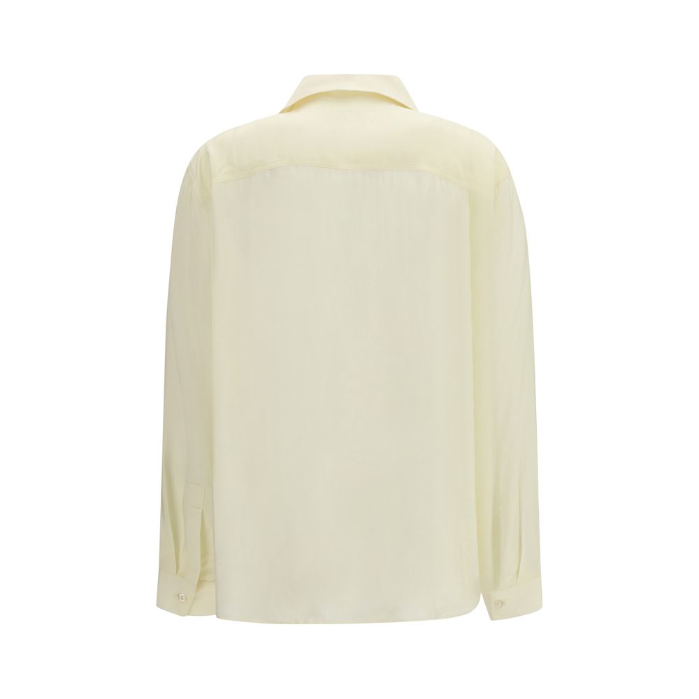Bicolor Cotton Pattern Shirt - ventzia