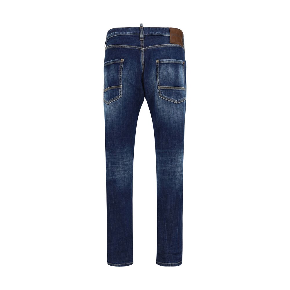 Blue Cotton Jeans Denim - ventzia