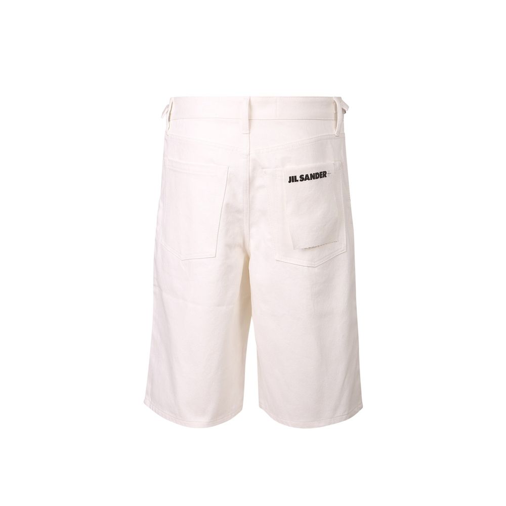 White Cotton Knee Length - ventzia
