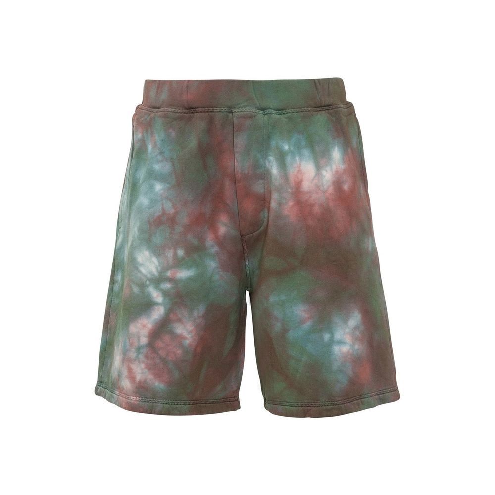 Bicolor Cotton Shorts - ventzia