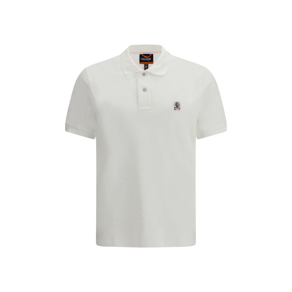White Cotton Polo Shirt - ventzia