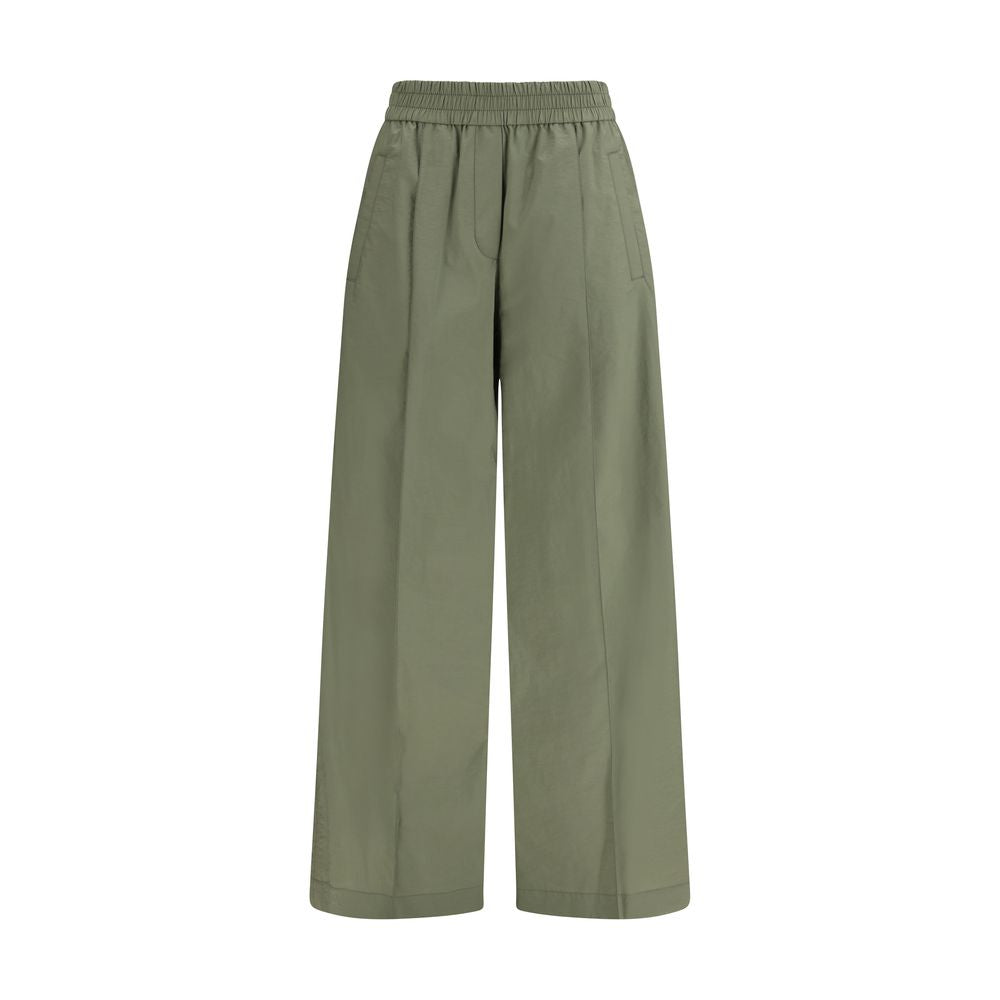 Bicolor Cotton Casual Pants - ventzia