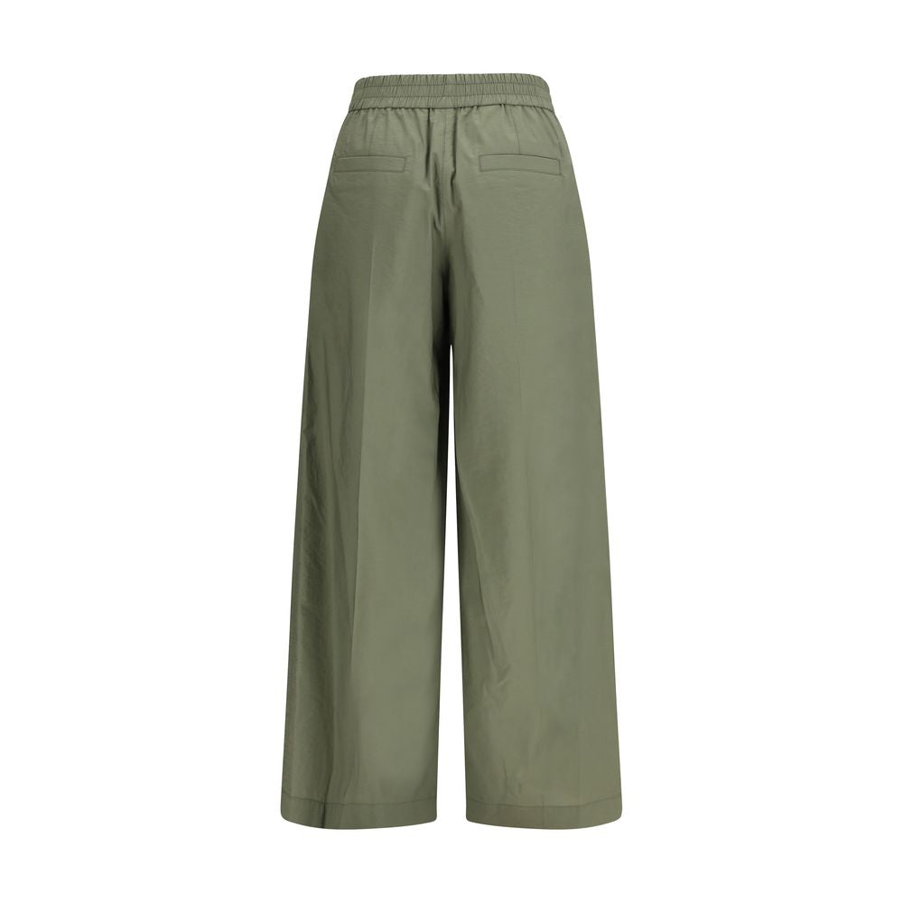 Bicolor Cotton Casual Pants - ventzia