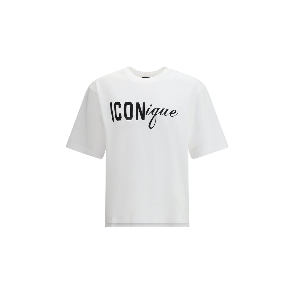 White Cotton T-Shirt - ventzia