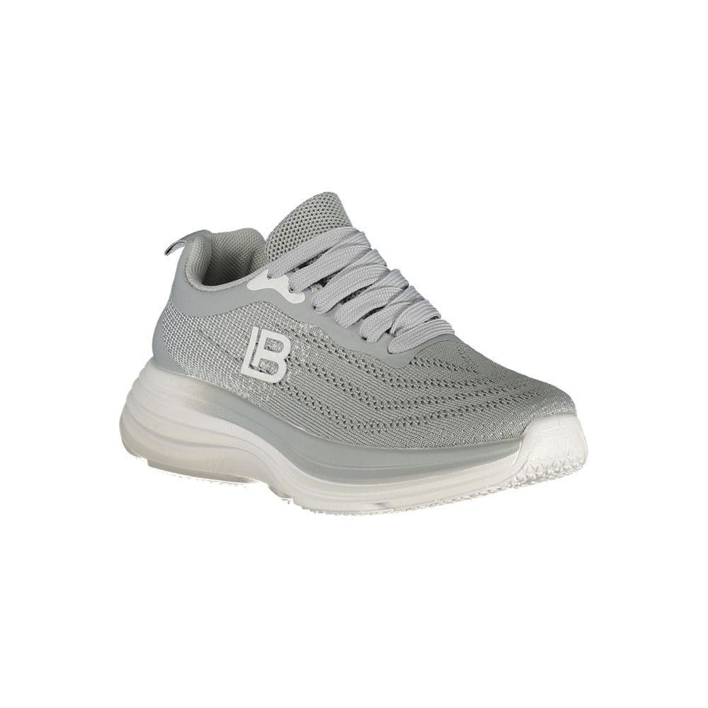 Grigio Polyester Women Sneaker - ventzia