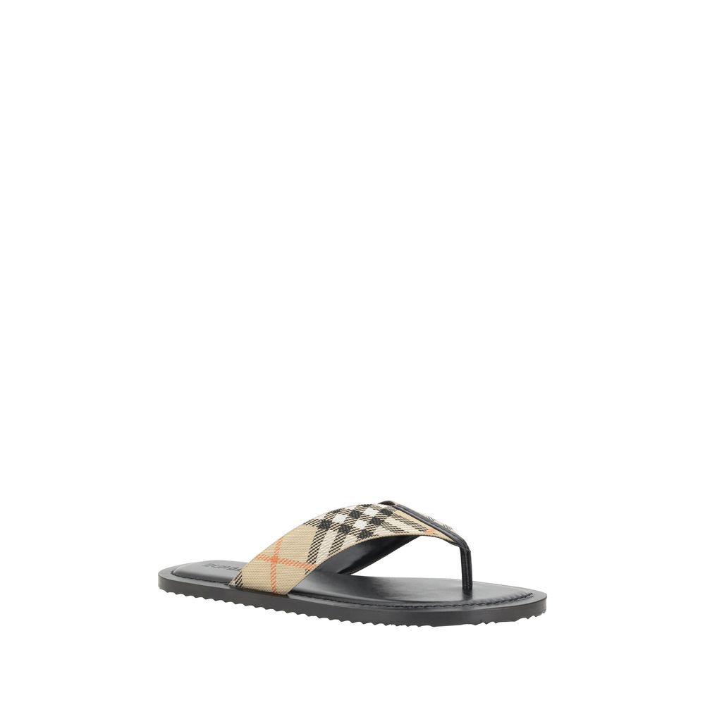 Multicolor Polyamide Flip-Flop Sandals - ventzia