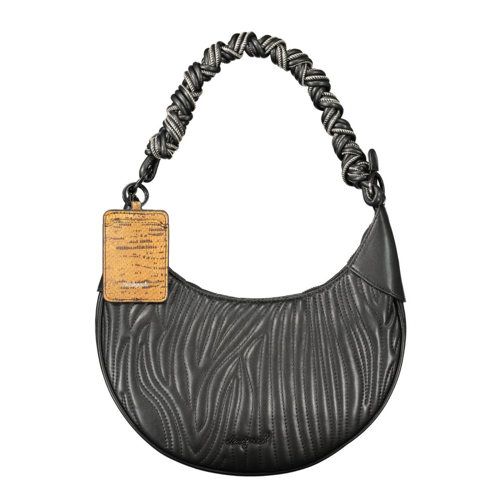 Nero Poliuretano Woman Bag - ventzia