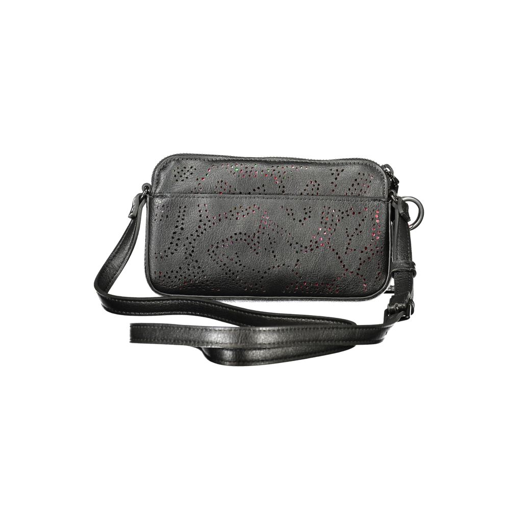 Nero Poliuretano Woman Bag - ventzia
