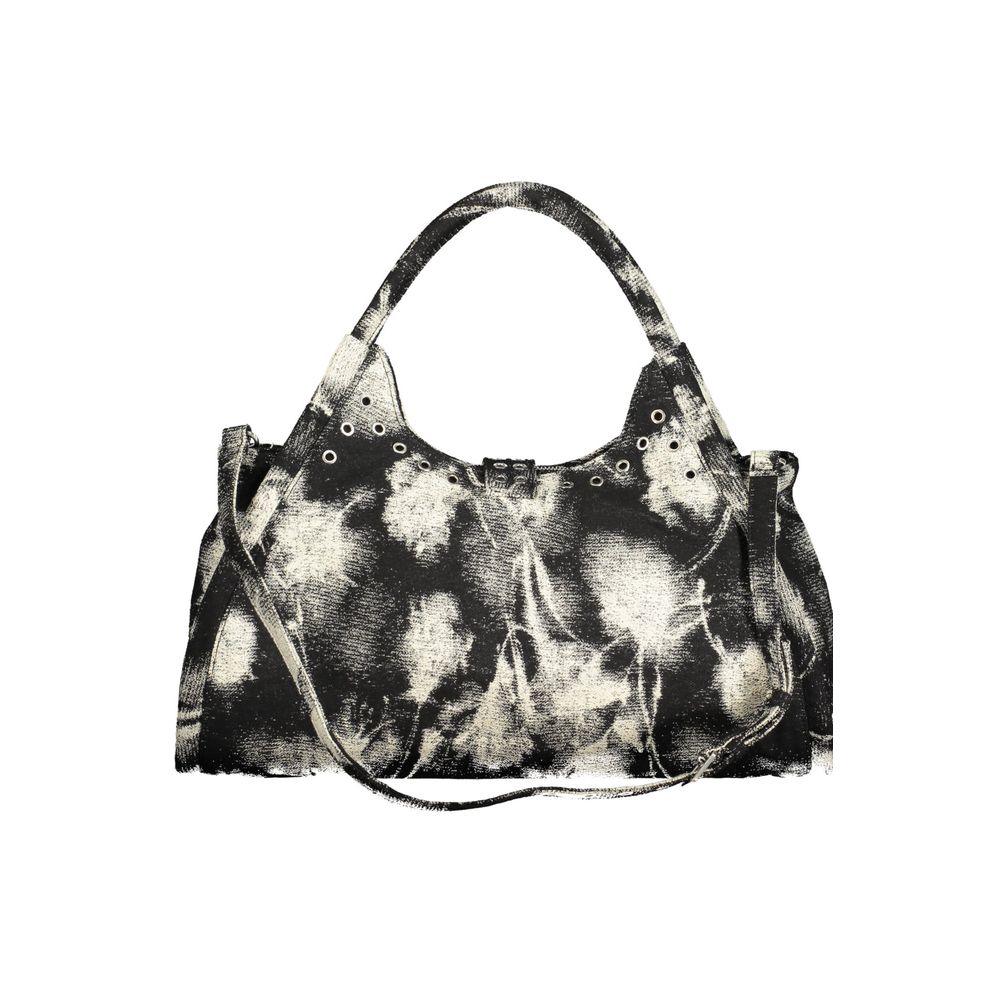 Nero Polyester Women's Handbag - ventzia