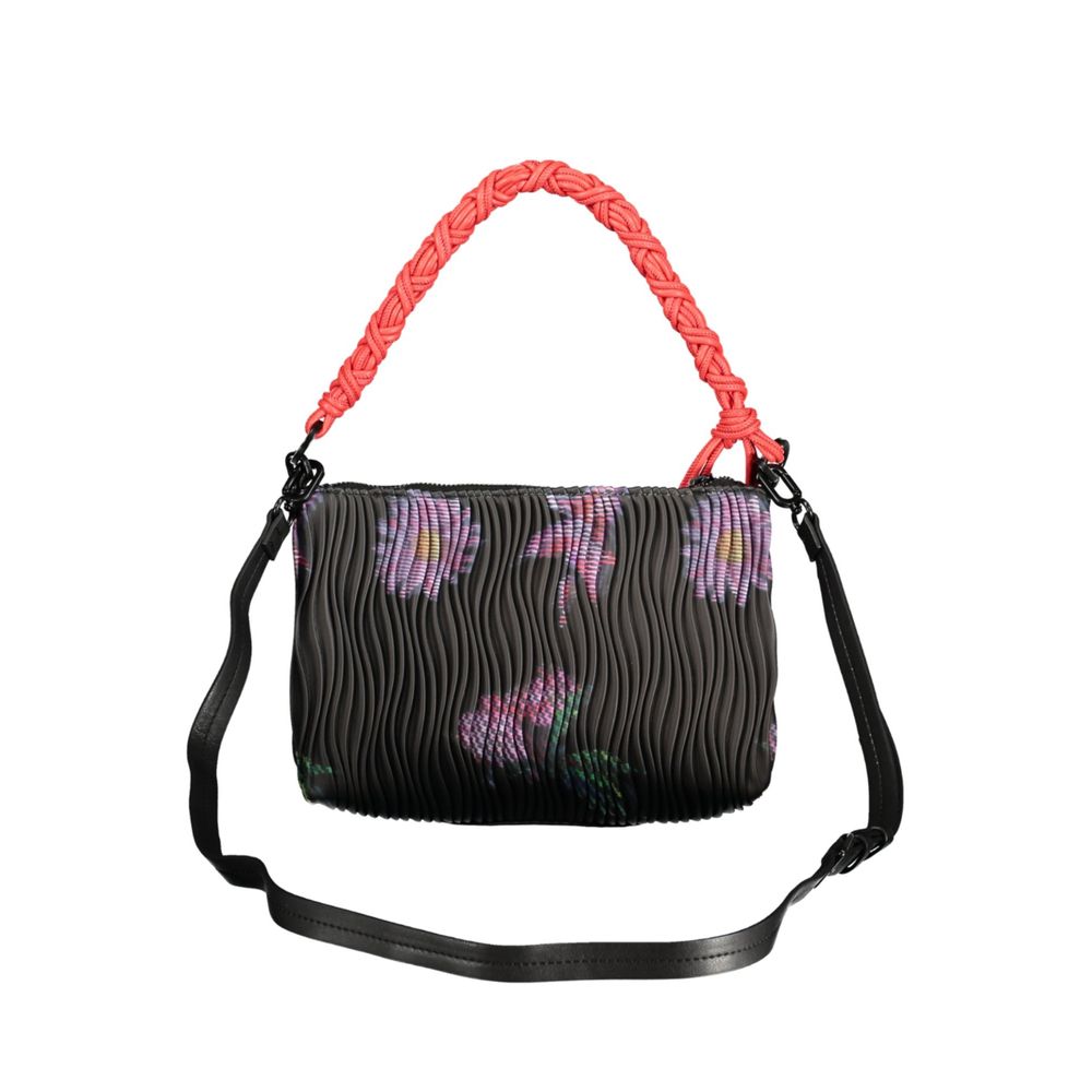 Nero Poliuretano Women Handbag - ventzia