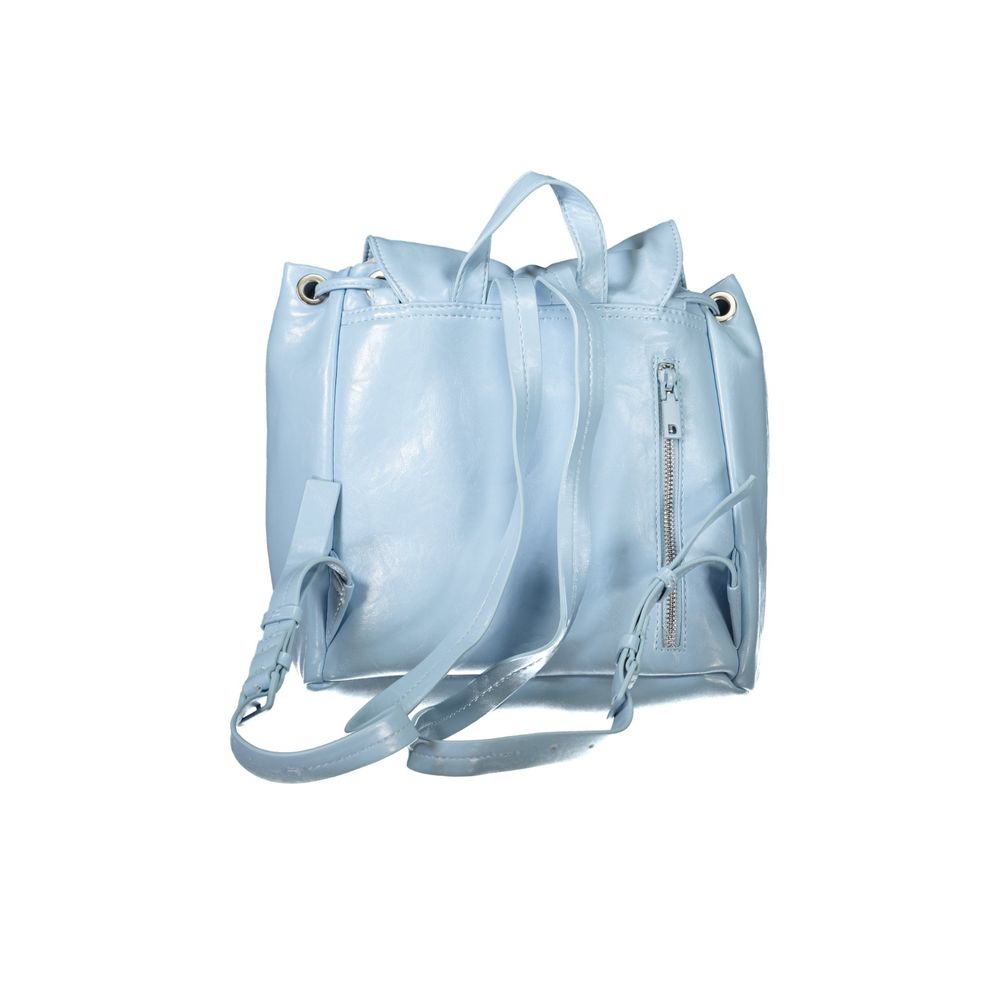 Azzurro Poliuretano Women Backpack - ventzia
