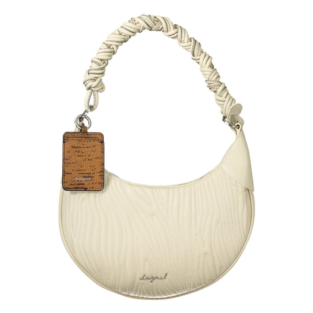 Bianco Poliuretano Women Handbag - ventzia