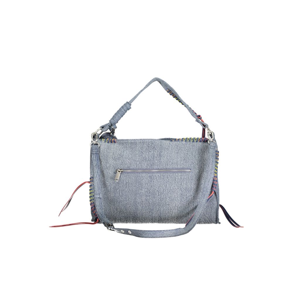 Azzurro Cotton Women Handbag - ventzia