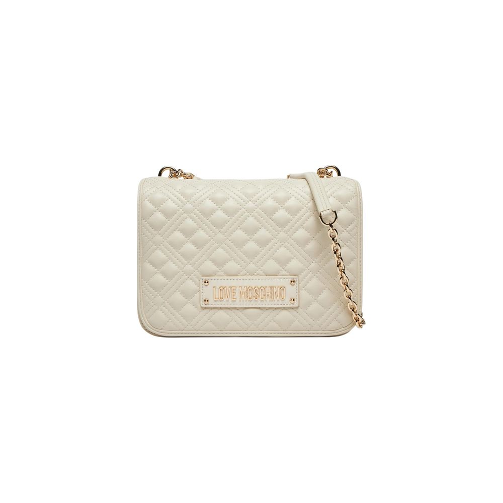 Beige Polyethylene Handbag - ventzia