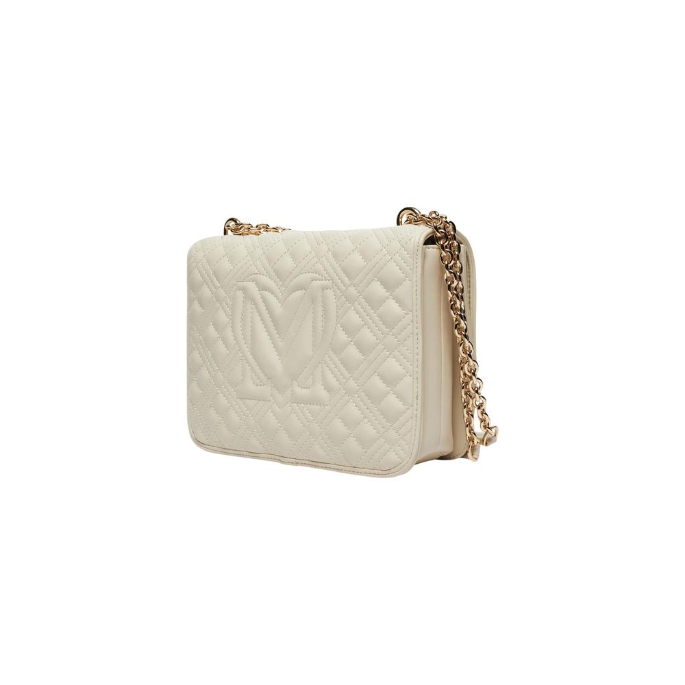 Beige Polyethylene Handbag - ventzia