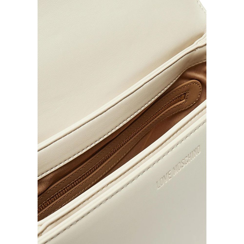 Beige Polyethylene Handbag - ventzia
