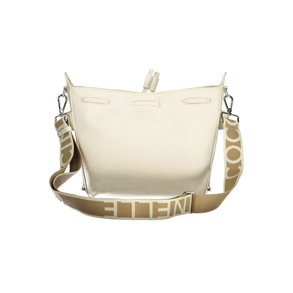 Bianco Leather Women Handbag - ventzia