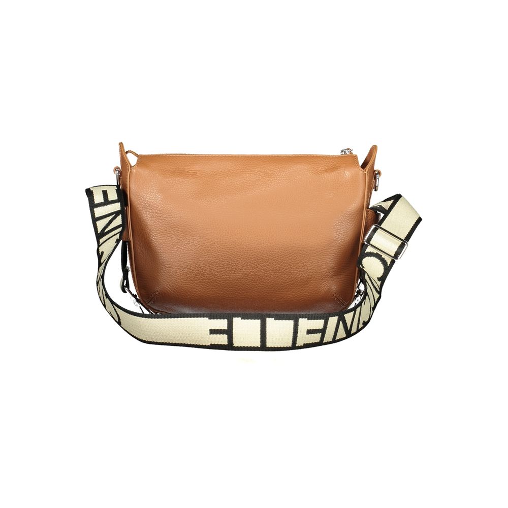 Marrone Leather Women Handbag - ventzia