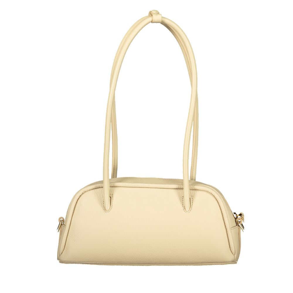 Beige Pelle Women Handbag - ventzia