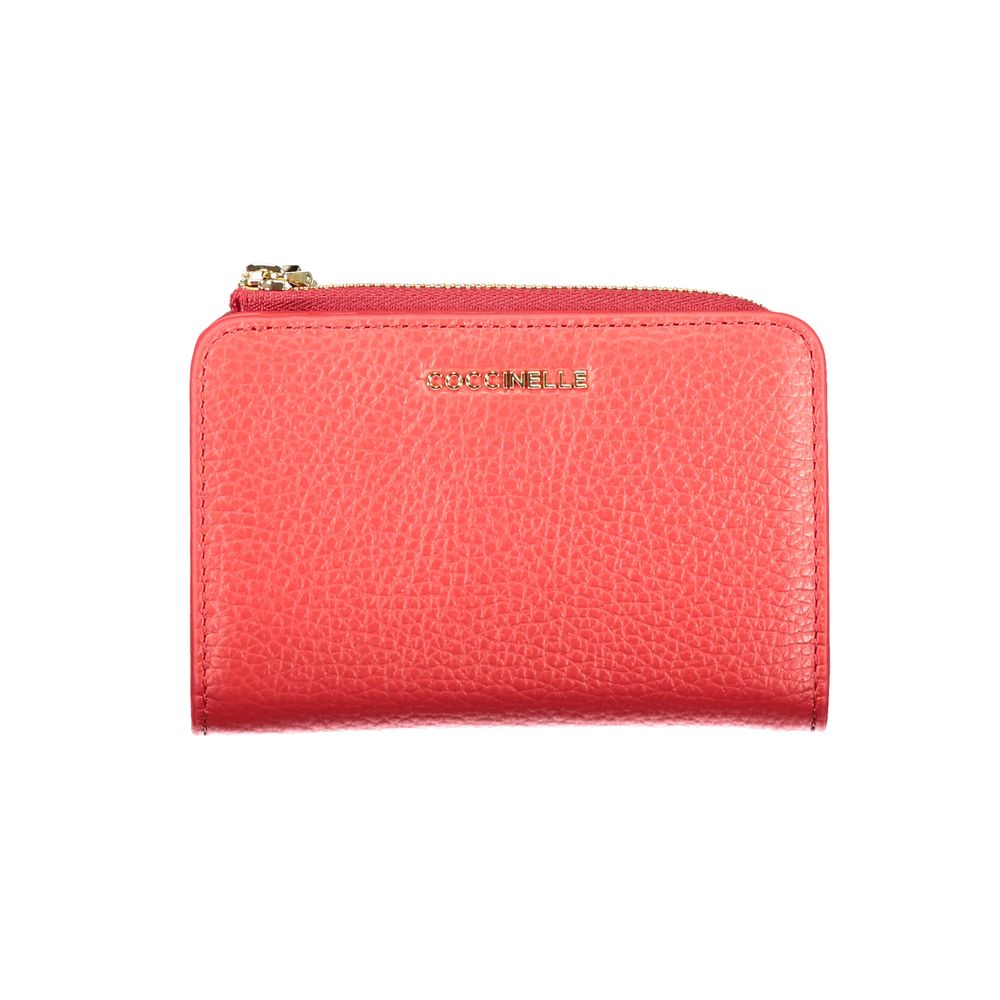 Rosso Leather Women Wallet - ventzia