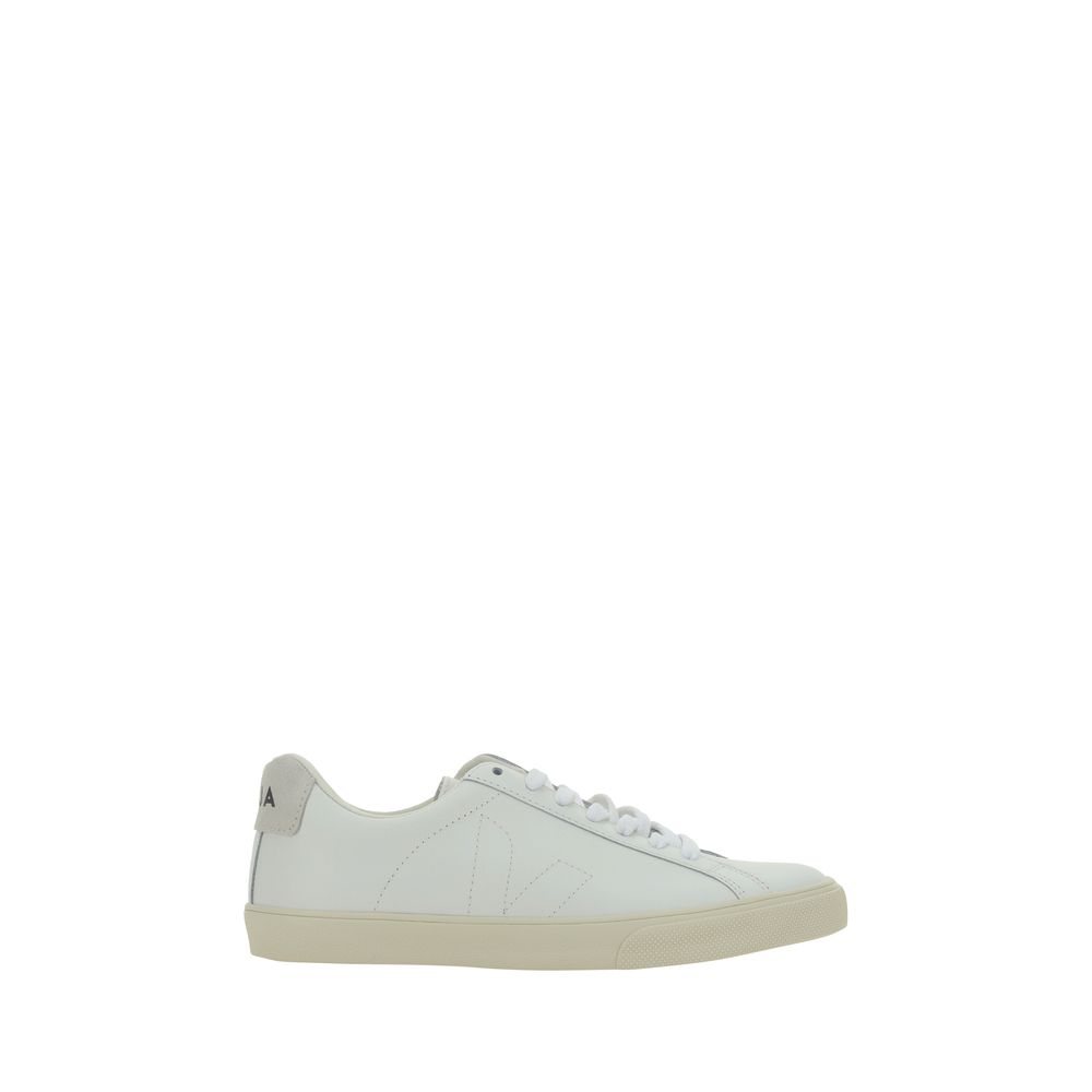 White Calf Leather Bos Taurus Low Top Sneakers - ventzia