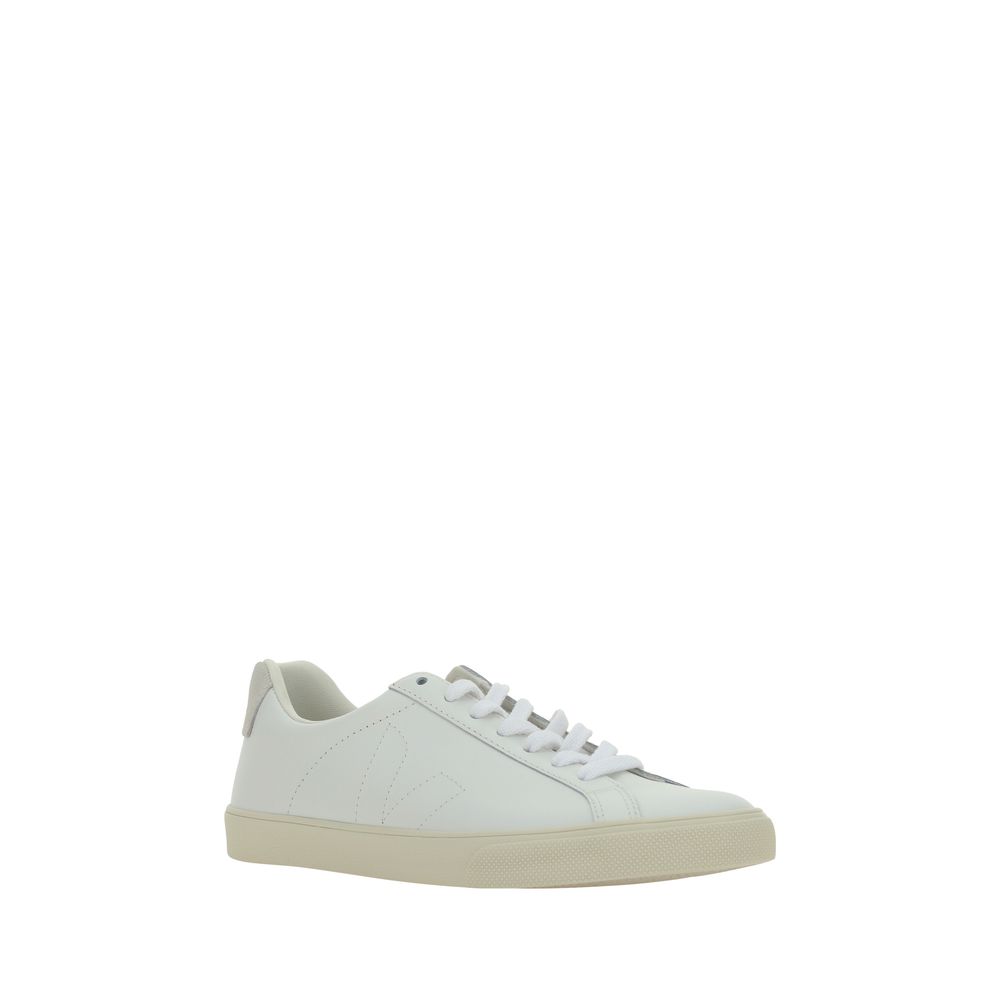 White Calf Leather Bos Taurus Low Top Sneakers - ventzia