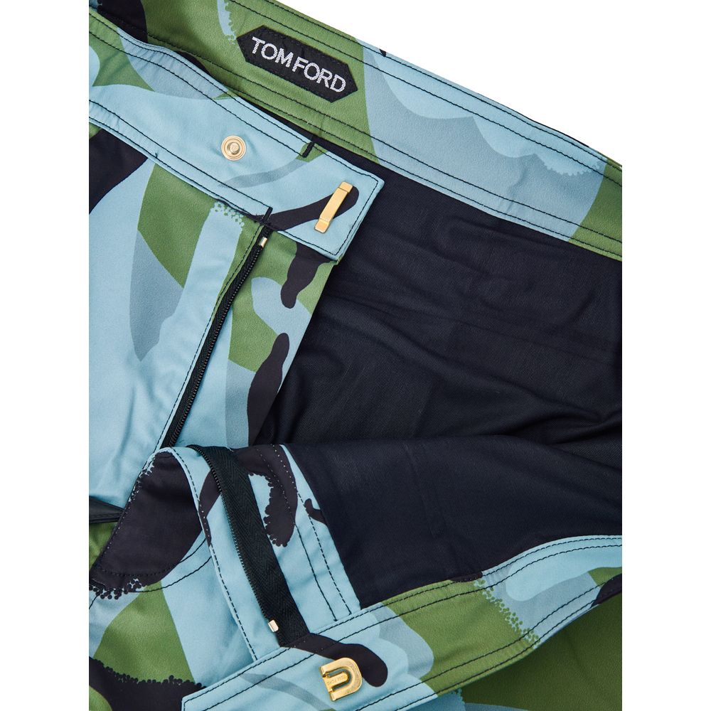 Multicolor Polyamide Swim Shorts - ventzia