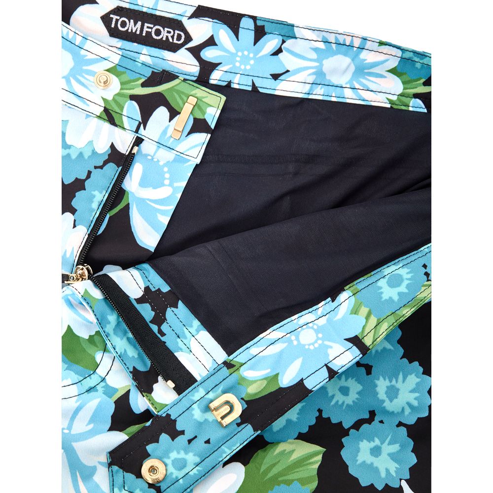 Blue Polyamide Swim Shorts - ventzia