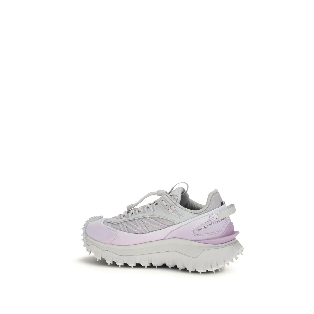 Purple Polyamide Athletic Sneakers - ventzia